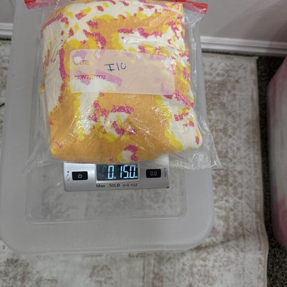 Making The Cut Sweater Vest Womens XS Yellow Pink Winning Look Quarter Zip Knit - Picture 9 of 9